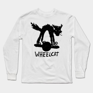 Hellcat on a OneWheel Long Sleeve T-Shirt